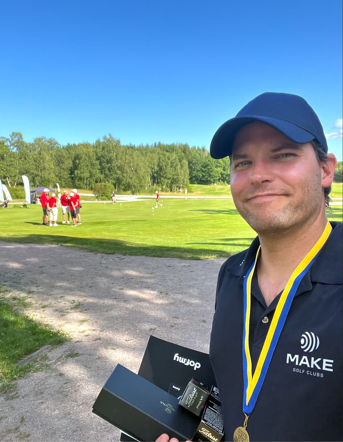 Mårten Eker, Make Golf founder, 3rd place Swedish Championship